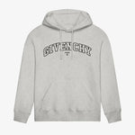 Hollow Classic Print Hoodie