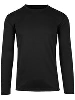 Men's Long Sleeve Moisture-Wicking Crew Neck Tees – Quick Dry, Odor Resistant, Wrinkle-Free Active Shirts