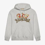Gradient Letter Print Hoodie