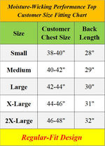 Men's Long Sleeve Moisture-Wicking Crew Neck Tees – Quick Dry, Odor Resistant, Wrinkle-Free Active Shirts