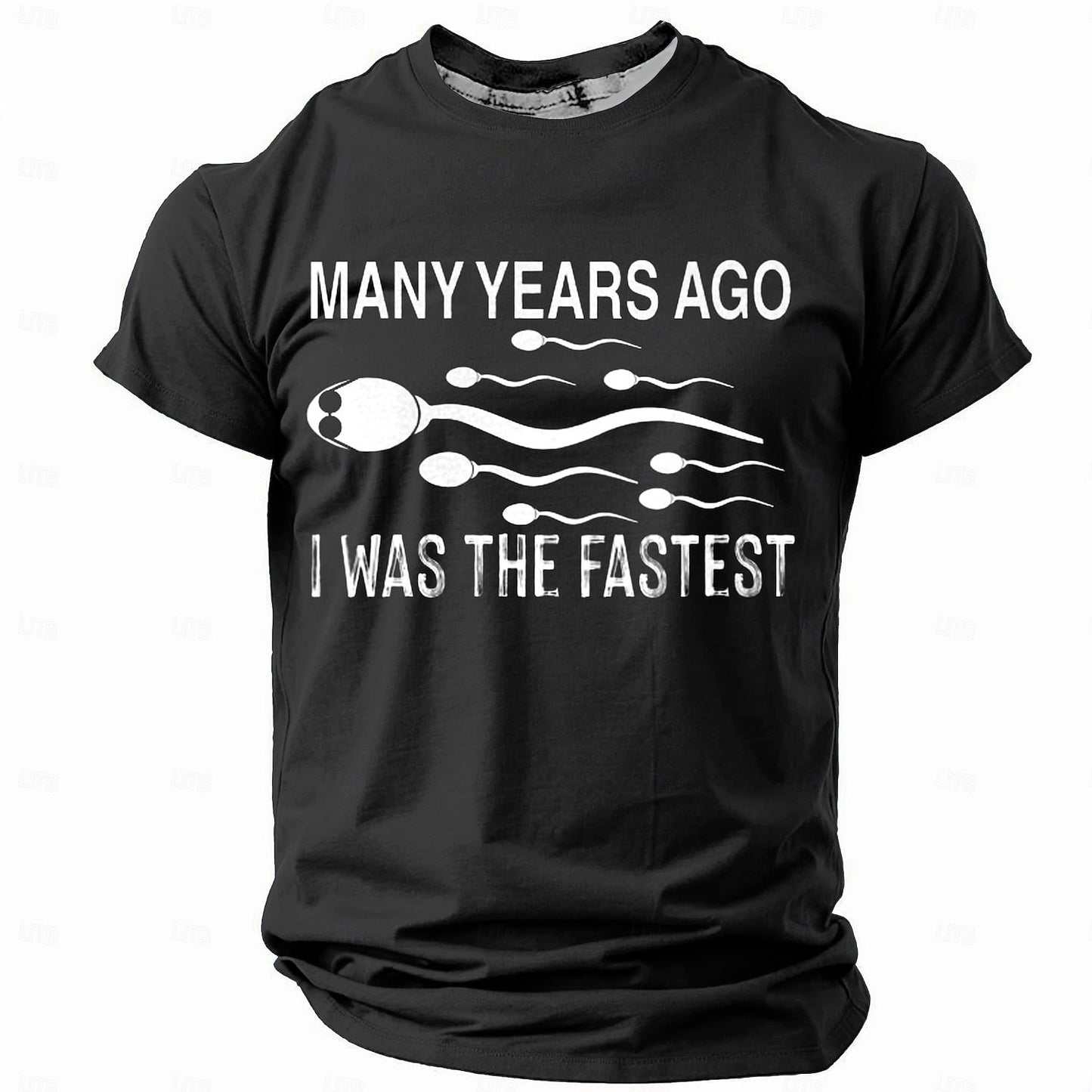 Men's Funny Slang T shirt Short Sleeve T shirt