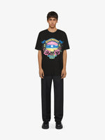 Rose Flower Print T Shirt