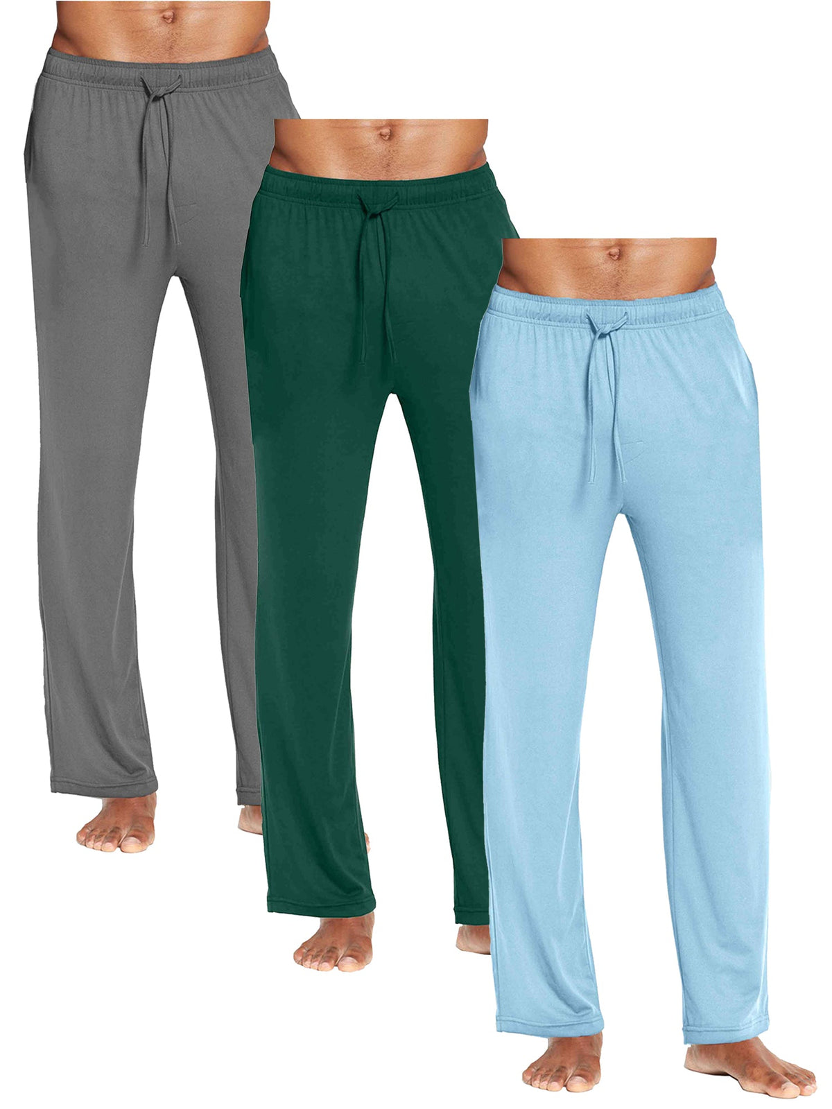 3-Pack Men's Classic Lounge Pants (Sizes, S-3XL)