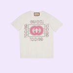 Pink Vintage Print T-SHIRT