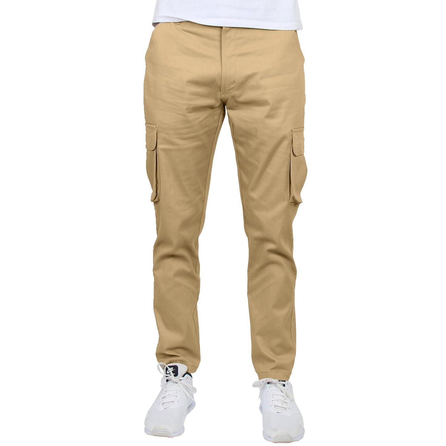 Men's Flex-Stretch Cotton Cargo Pants – Comfortable, Durable & Versatile (31-Inch Inseam)