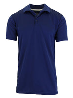 Men's Short Sleeve Polo Shirts – Moisture-Wicking, Stretch Knit, Tagless, Regular Fit for All-Day Comfort