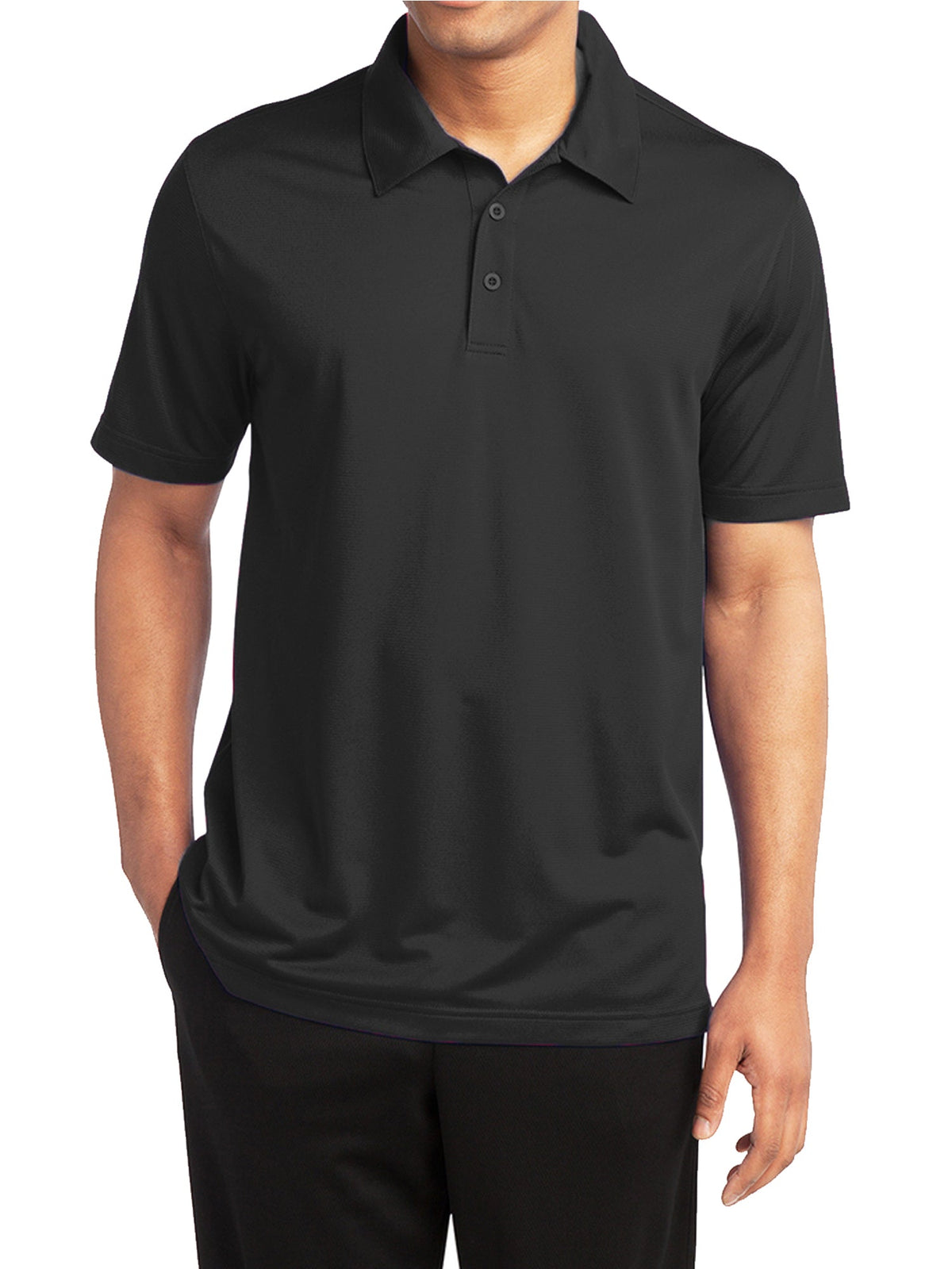 Men's Short Sleeve Polo Shirts – Moisture-Wicking, Stretch Knit, Tagless, Regular Fit for All-Day Comfort