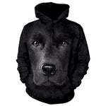 3D Graphic Printed Hoodies Dog