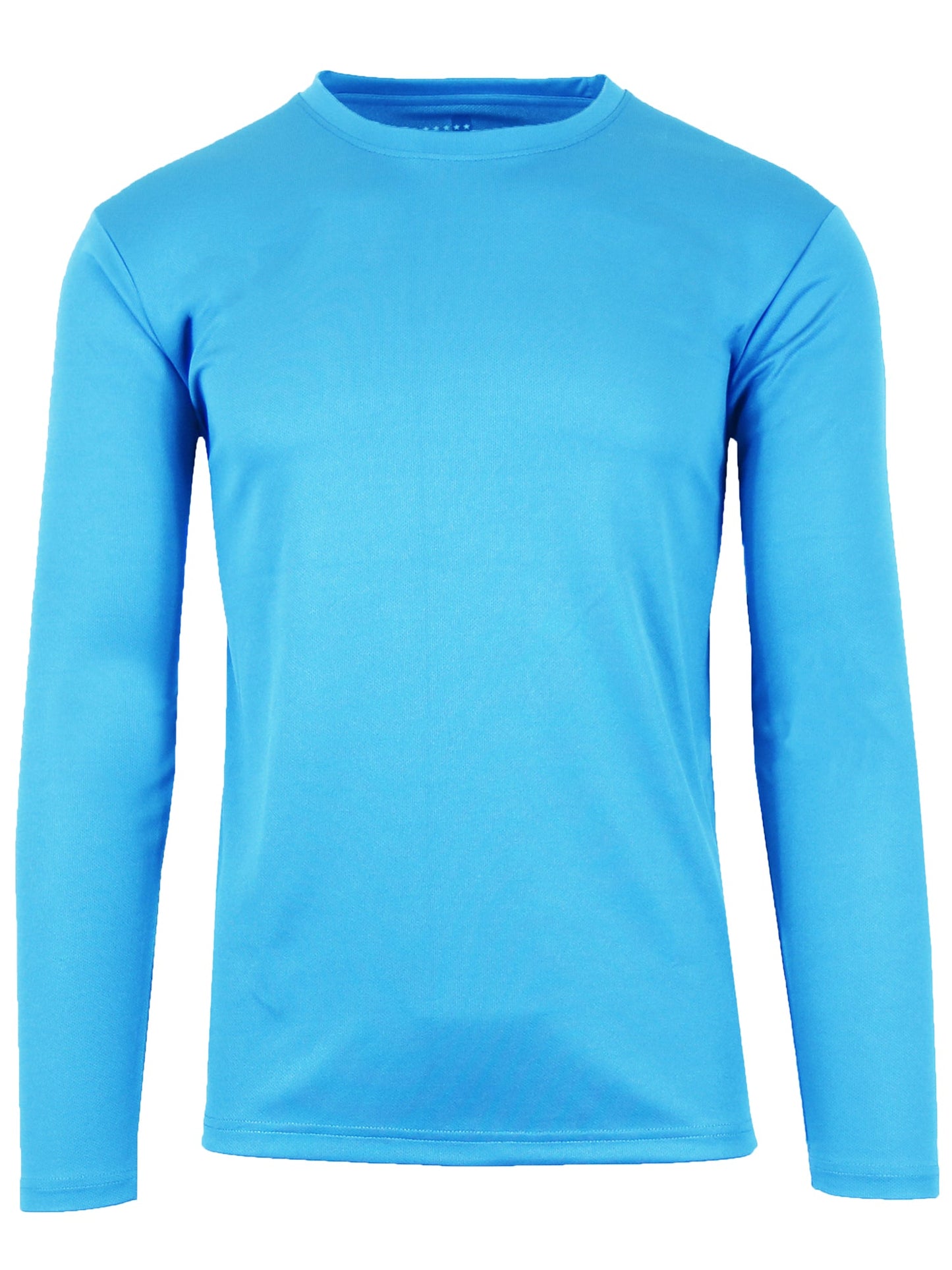 Men's Long Sleeve Moisture-Wicking Crew Neck Tees – Quick Dry, Odor Resistant, Wrinkle-Free Active Shirts