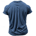 Men's Graphic Car Old Man T shirt Short Sleeve T shirt