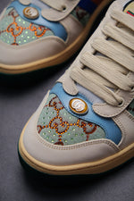 Classic old little dirty shoes