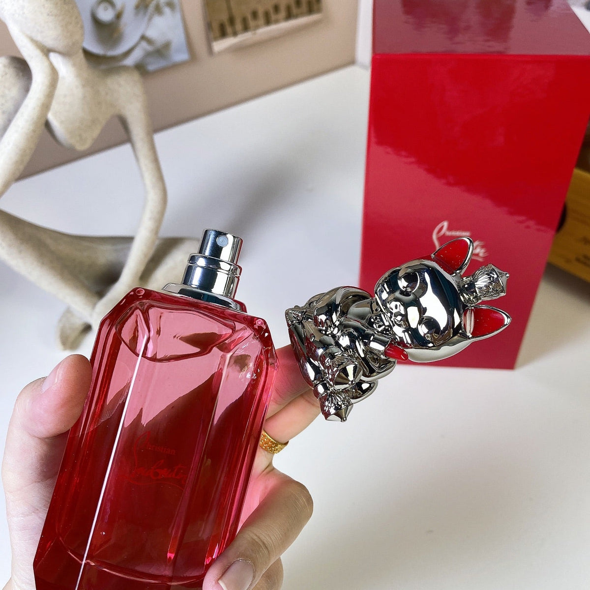 Lu Boting Lucky Cat Smoky Rose Unisex Perfume 90ml