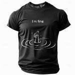 Men's Hand T shirt Short Sleeve T shirt